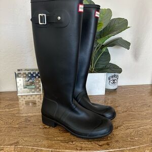 Hunter Classic Black Waterproof Boots